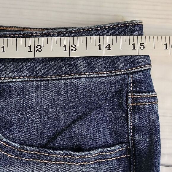 American Eagle Outfitters Blue Denim Jeggings Womens Size 8 - Picture 14 of 16